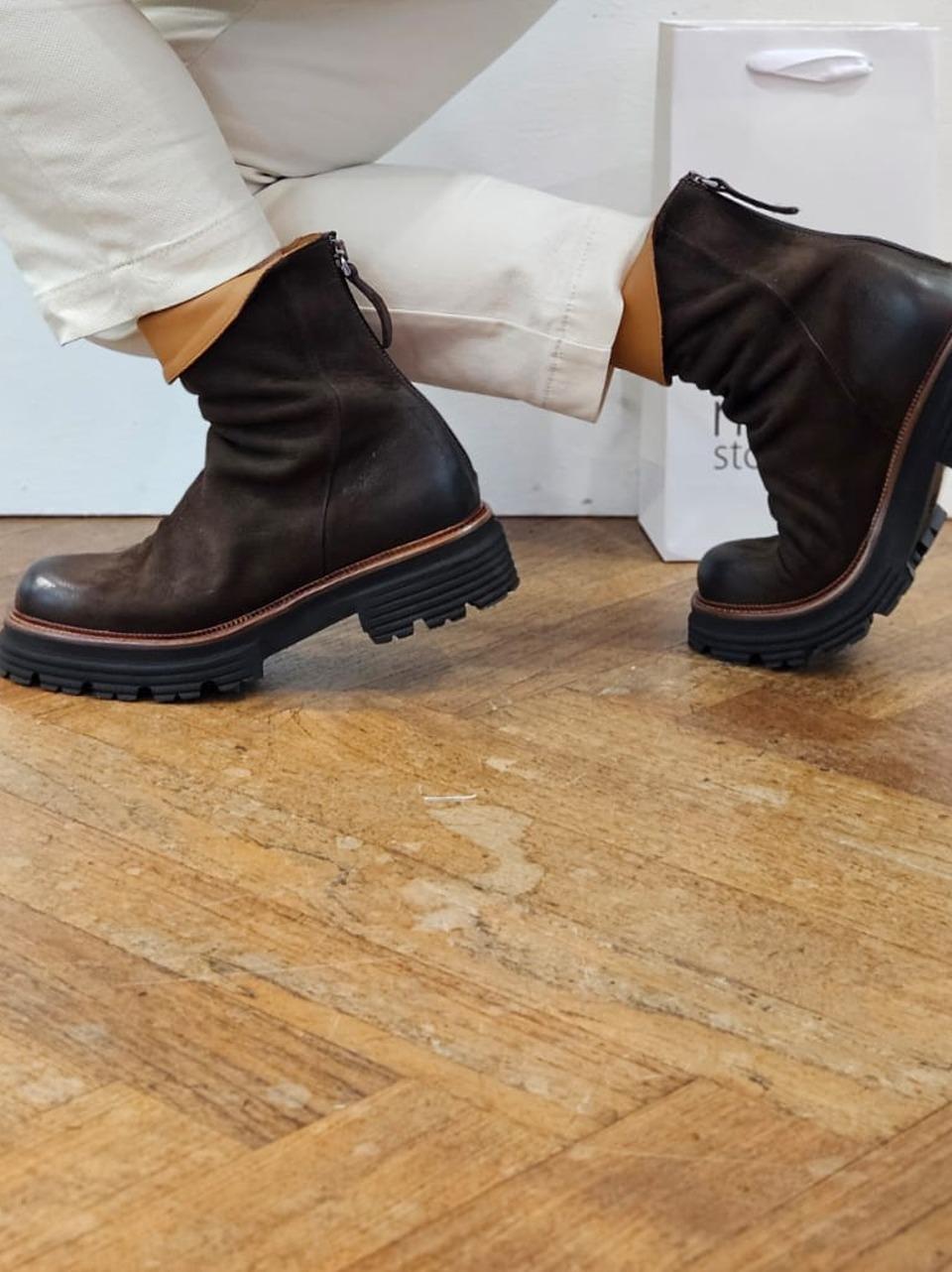 stivaletto con zip posteriore 3270 TDM MAT:20