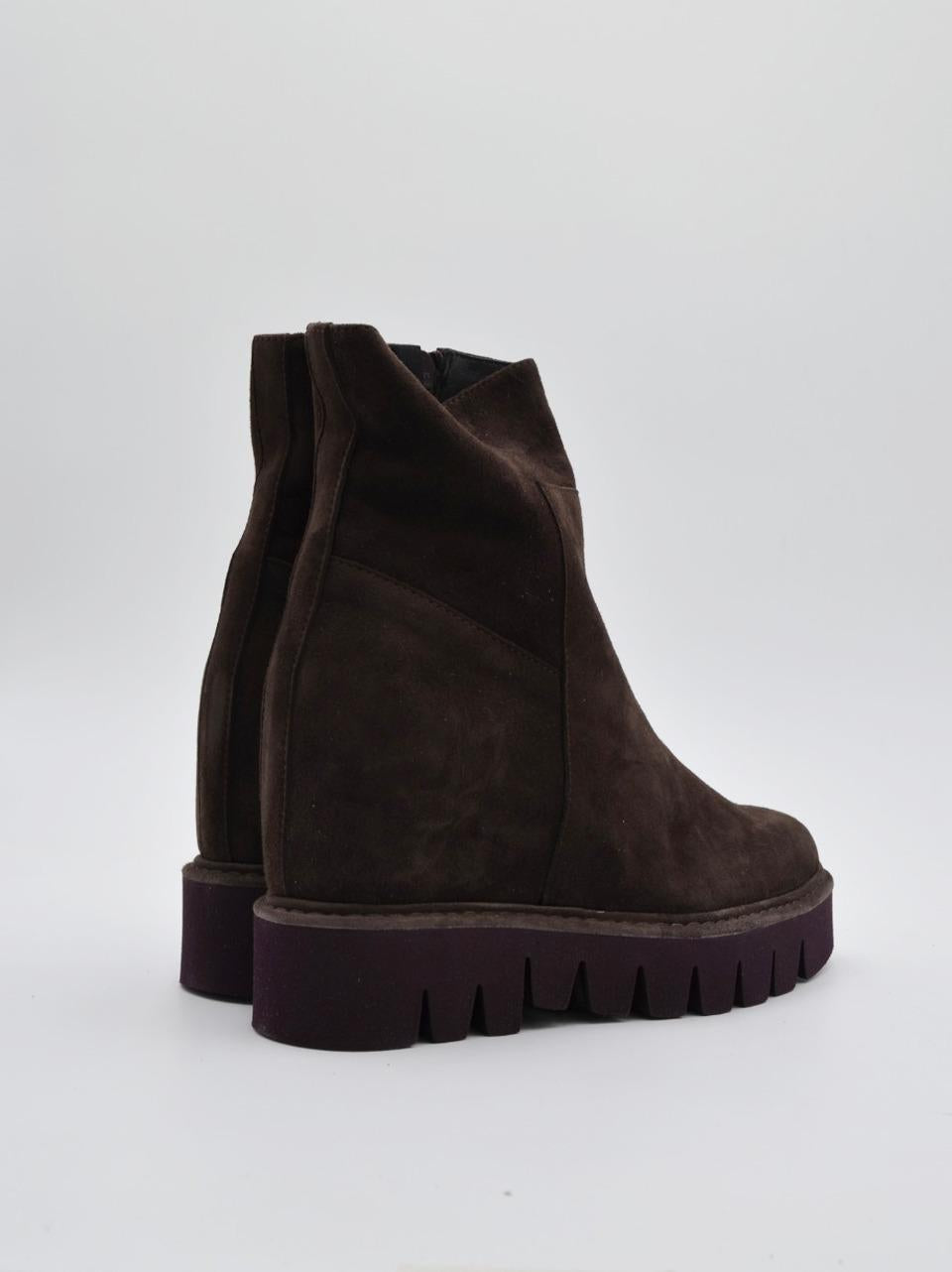 stivaletto con zip 125172 BROWN MICHAEL DASS