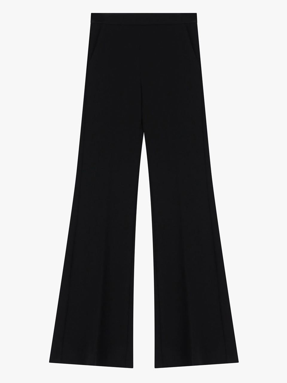 pantalone crepe P3E9JAW NERO SELECTED