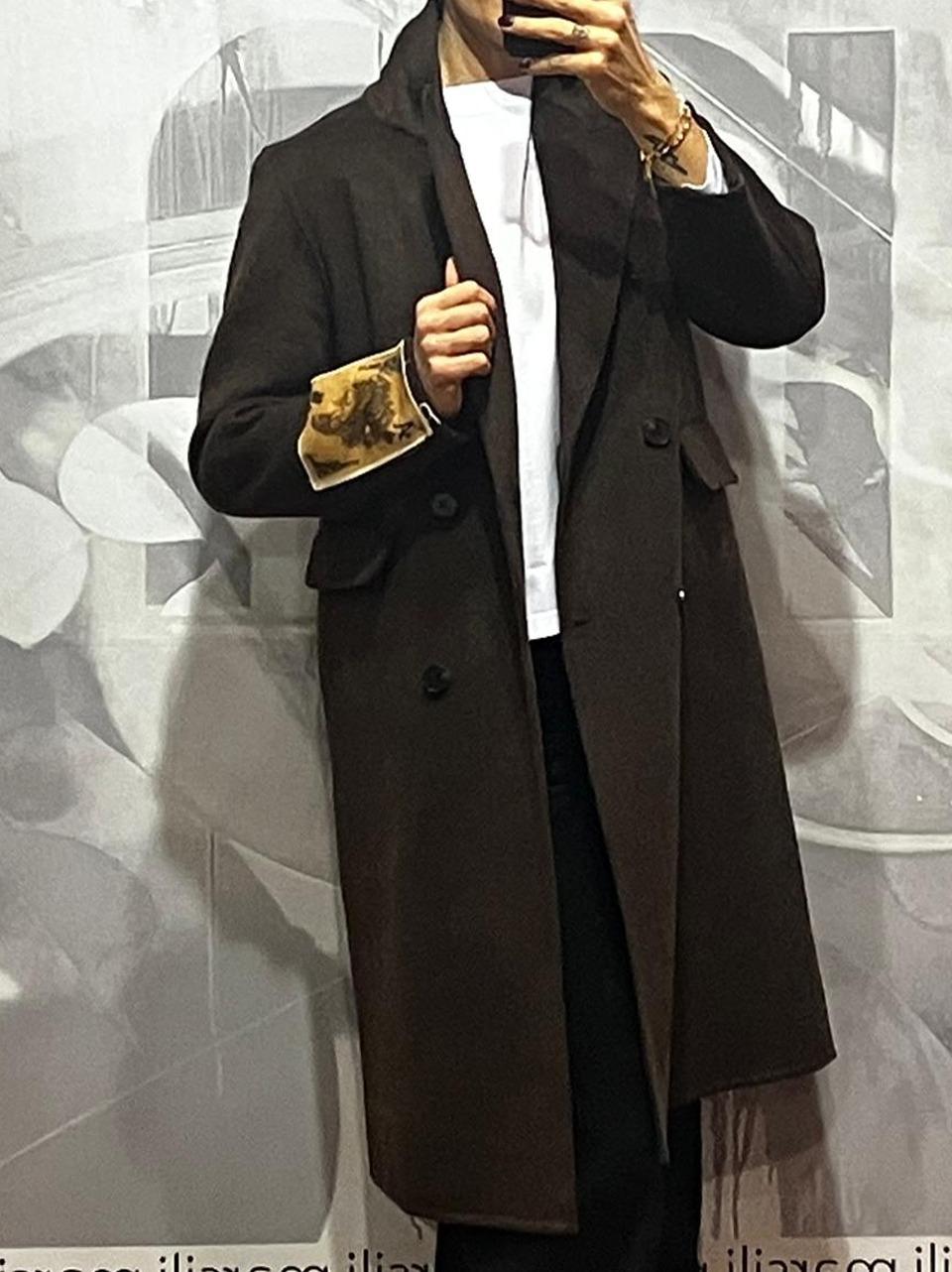 cappotto lungo double F38X0360 V Souvenir