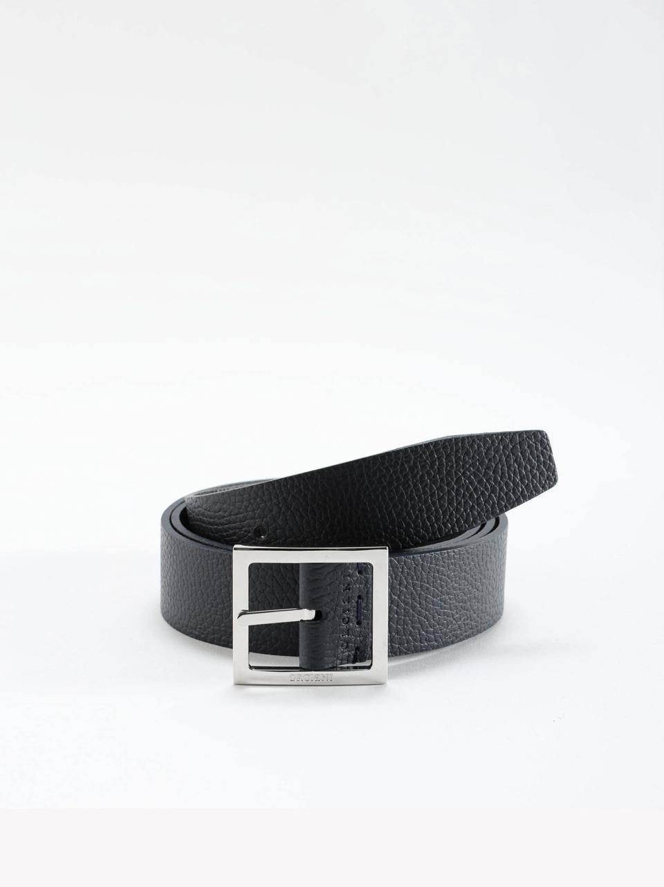 cintura in dollaro reversibile hh35 UO8311DOLLARO BLU\NERO ORCIANI