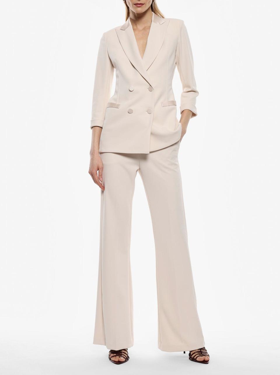 pantalone crepe P3E9JAW B SELECTED