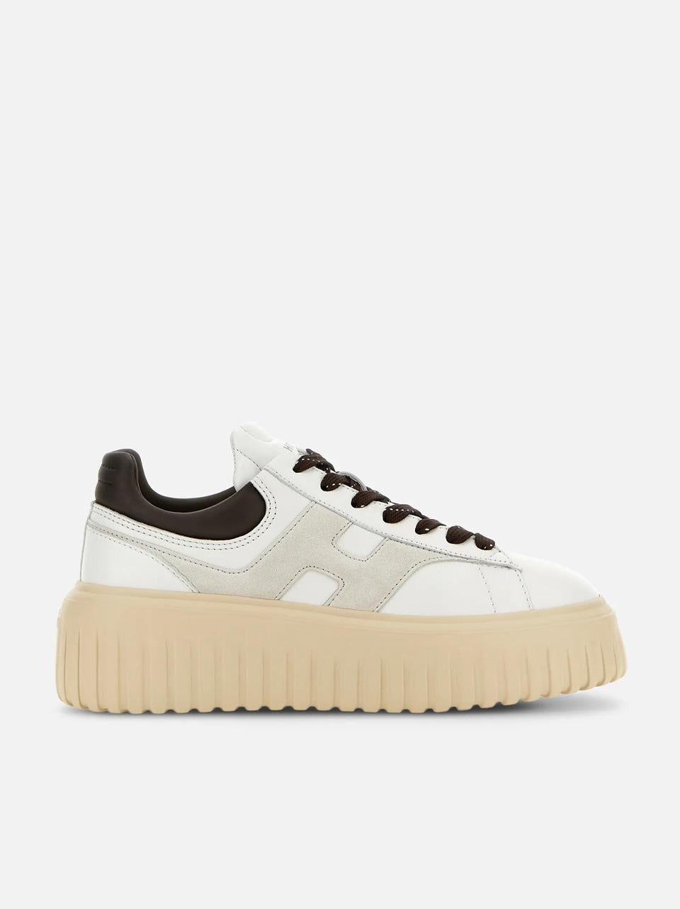 sneakers h stripe HXW6450FE9LUIT0BAZ BIANCO\TDM HOGAN