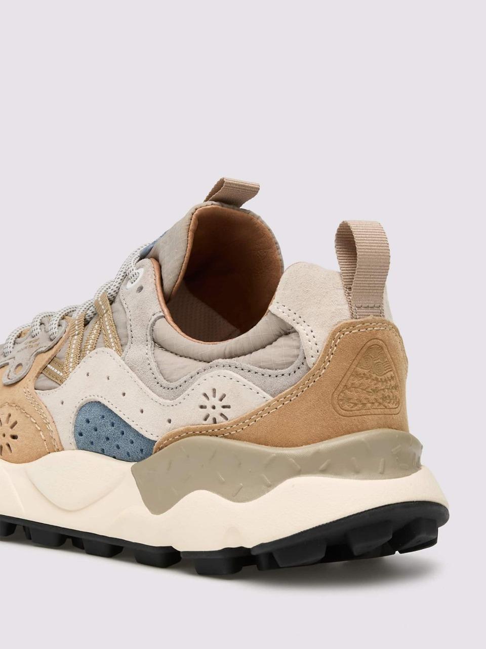 sneakers yamano 3 YAMANO31B97 GRIGIO SABBIA FLOWER MOUNTAIN