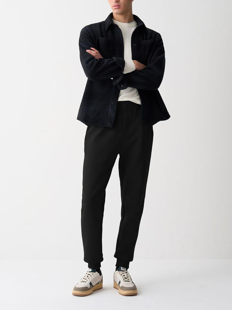 pantalone inserto polsino 6284 ZJ N COLMAR