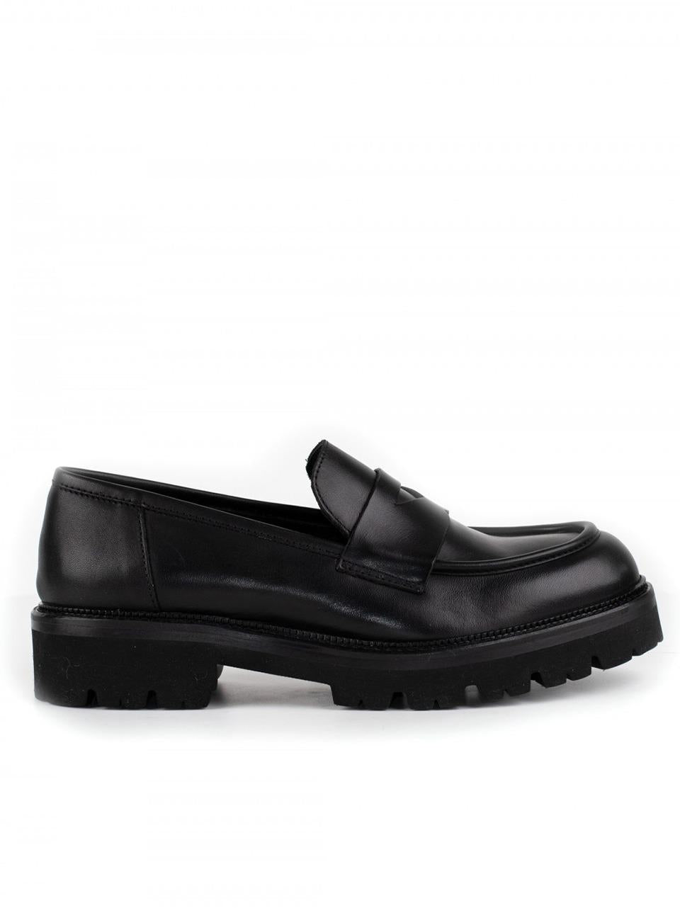 mocassino con passante 3276 FOULARDNERO MAT:20