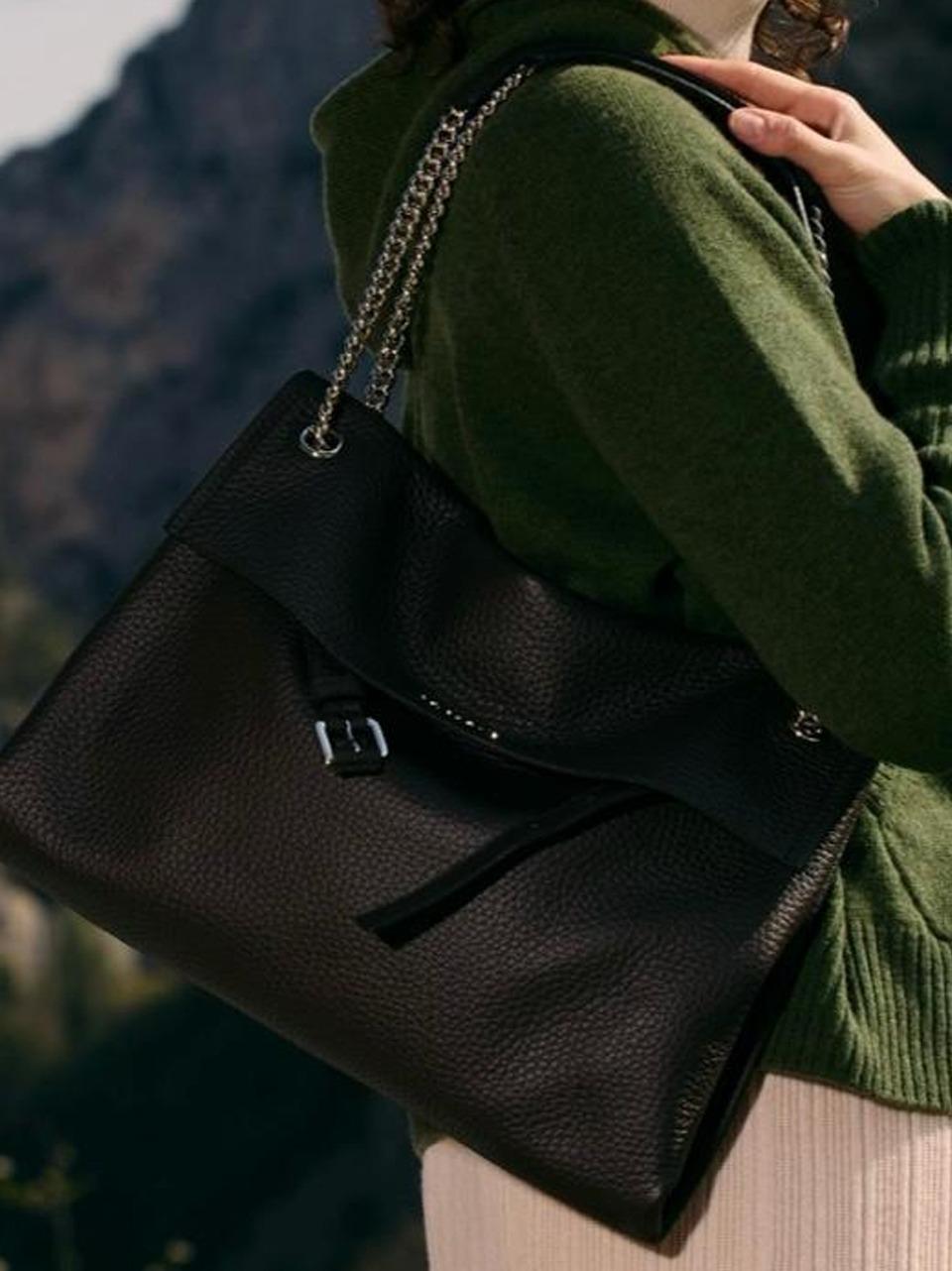 borsa venus media BO2212SOFT NERO ORCIANI