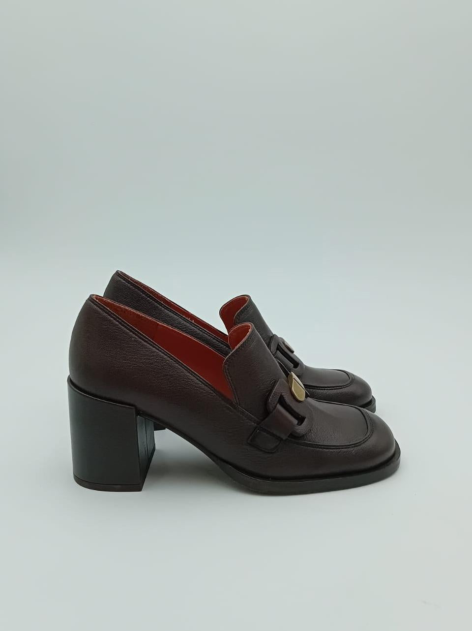mocassino con accessorio tacco h 70mm NOWA TDM CHIE MIHARA