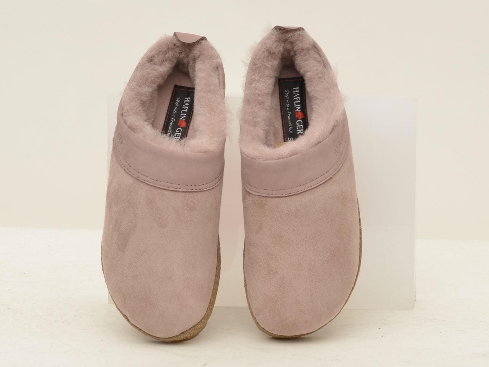 sabot snowbird in shearling 713015 83ROSE HAFLINGER