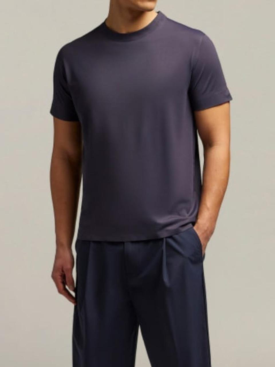 t shirt stretch NELSON BL MACRON
