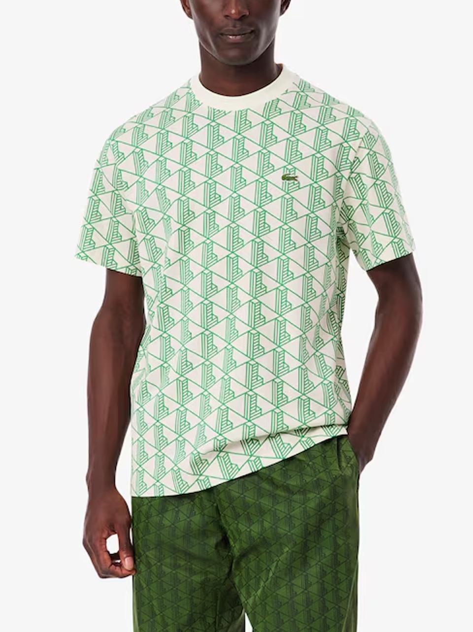 t shirt monogram TH2831 HFI LACOSTE