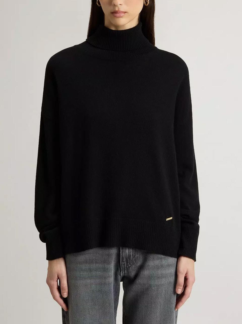 wool cashmere collo alto CFWWKN2027 FRUF 5067 N WOOLRICH