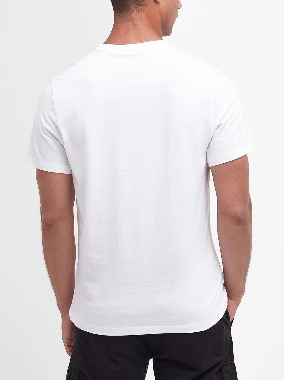 t-shirt stampa moto MTS1249 VH11 BARBOUR INTERNATIONAL