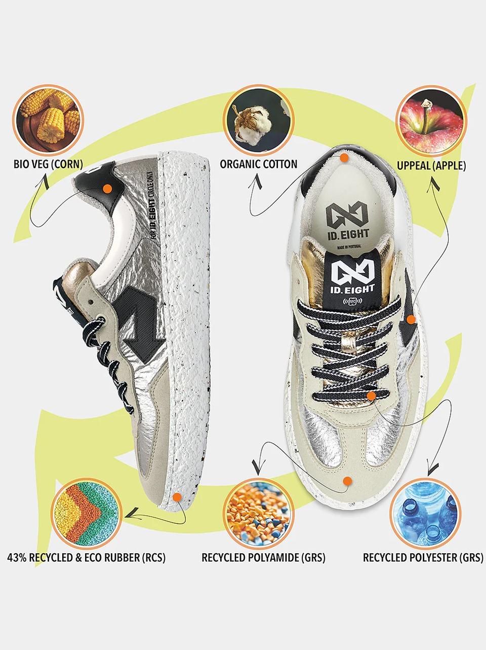sneakers uriduri URIDURI SILVER ID.EIGHT