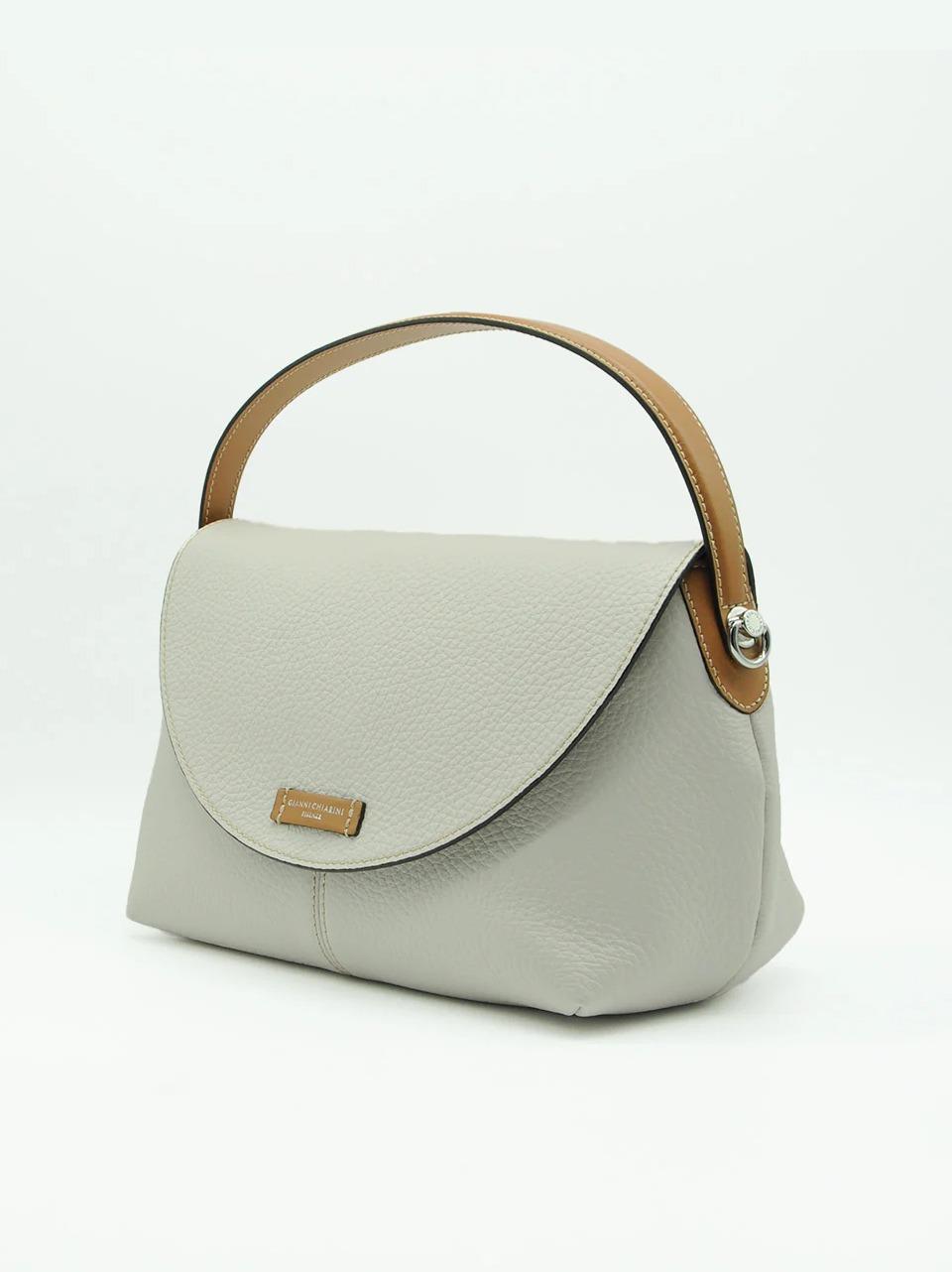 borsa tracolla alessandra grande BS11356TKL SABBIA GIANNI CHIARINI