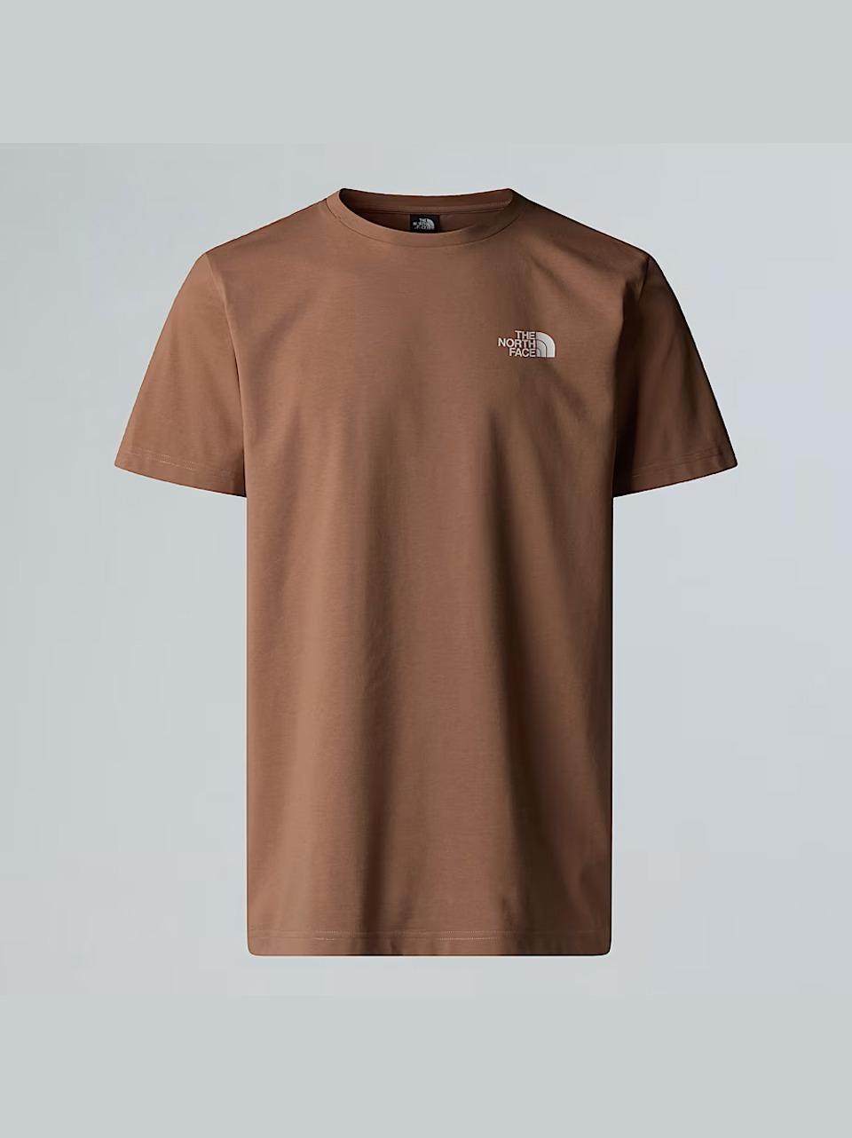 simple dome tee NF0A87NG6 LATTE THE NORTH FACE