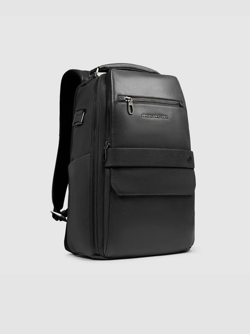 zaino 14'' in pelle bufalo CA7021S141 NERO PIQUADRO