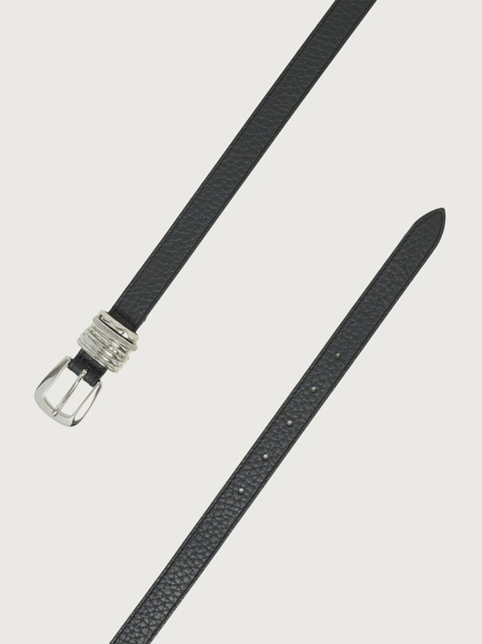 cintura h 2cm con anelli in soft D10402 N ORCIANI