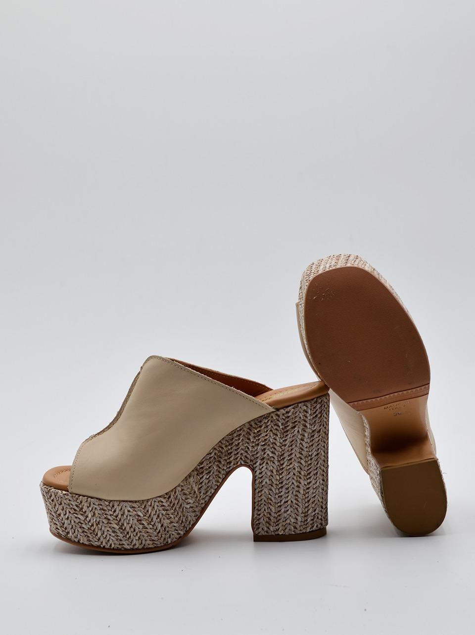 sabot con plato' DE25-149 LATTE MICHAEL DASS