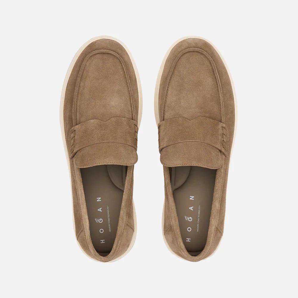 hogan mocassino HXM6680GB50BTMC808 BEIGE HOGAN