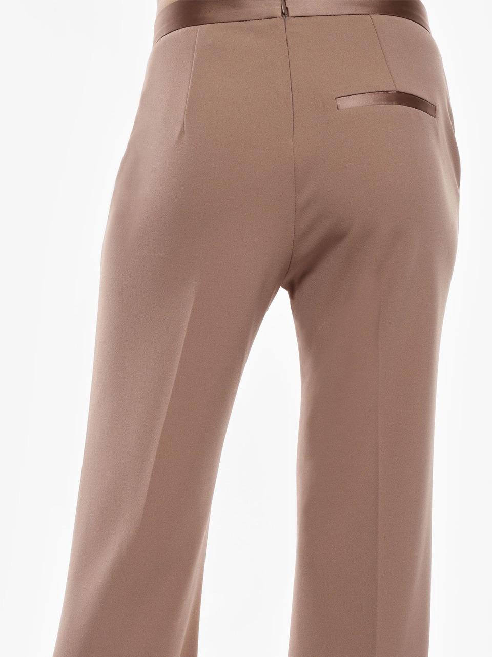 pantalone crepe P3E9JAW MOUSSE SELECTED