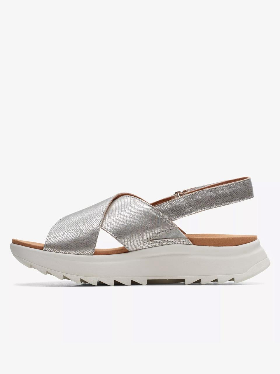 sandalo incrocio 171951 SILVER Clarks