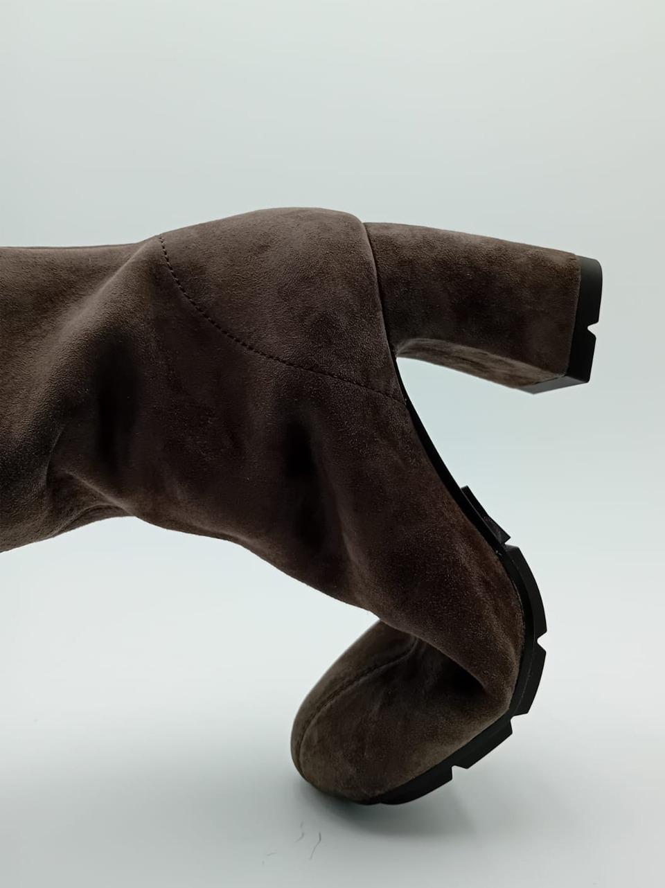 stivaletto con zip tacco h70mm ECLAT AFRICA ASH