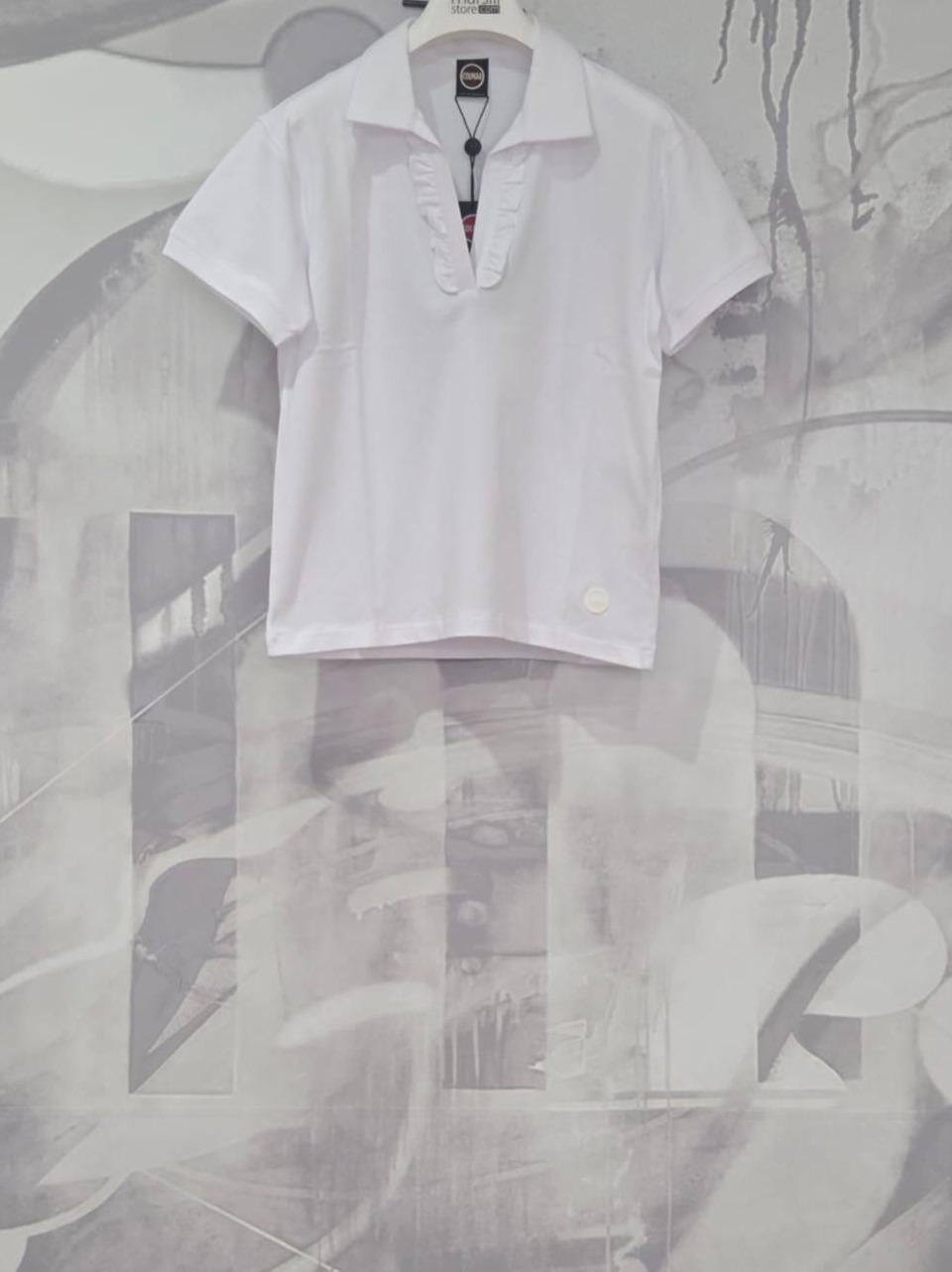 polo in pioquet con jabot 8753 B COLMAR