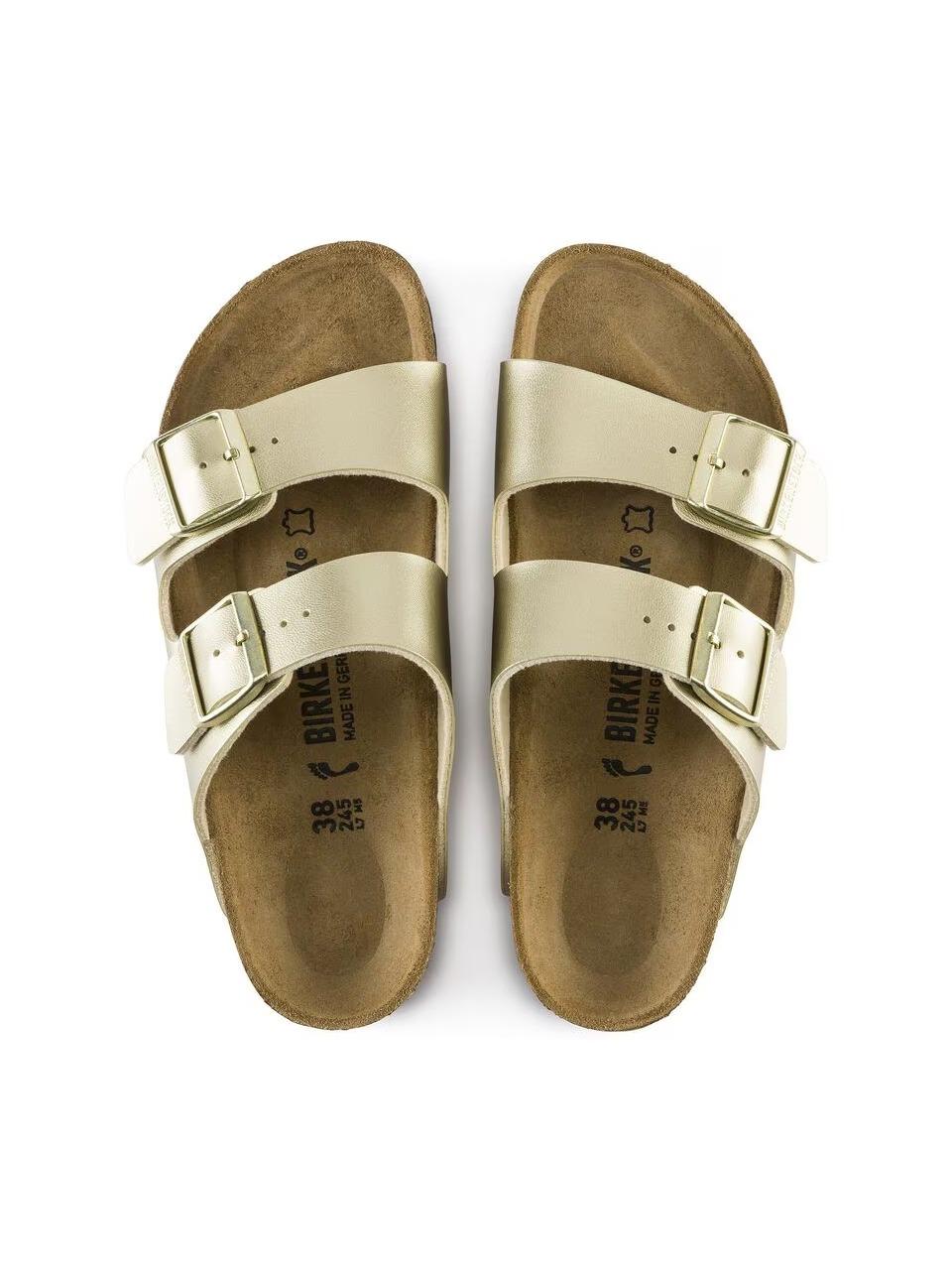 sabot arizona ARIZONA1016111 GOLD BIRKENSTOCK