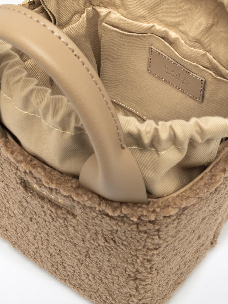 borsa teddy B431-CB-TD-BI BEIGE D.A.T.E