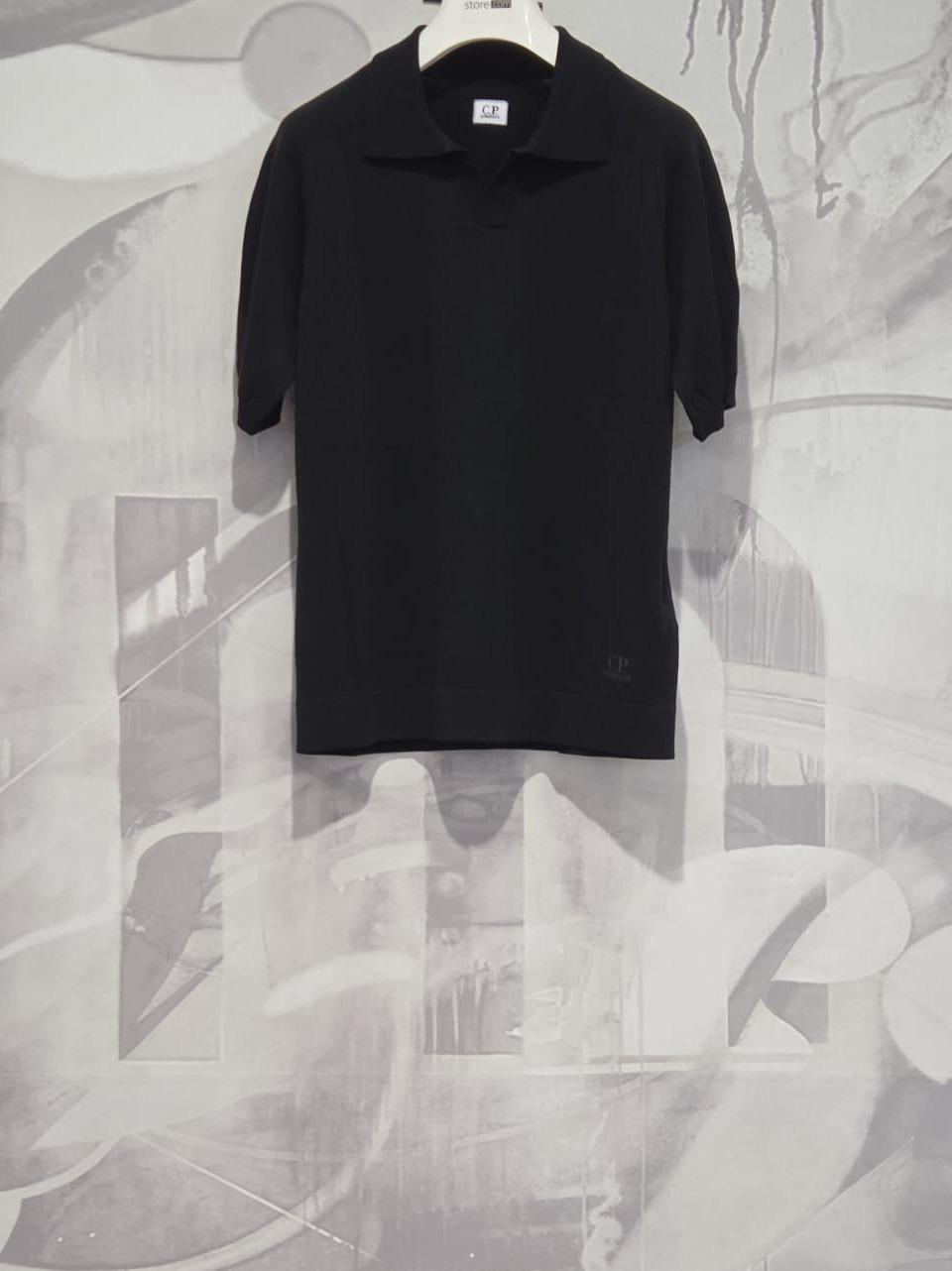 polo in crepe 20CMKN104A N C.P COMPANY