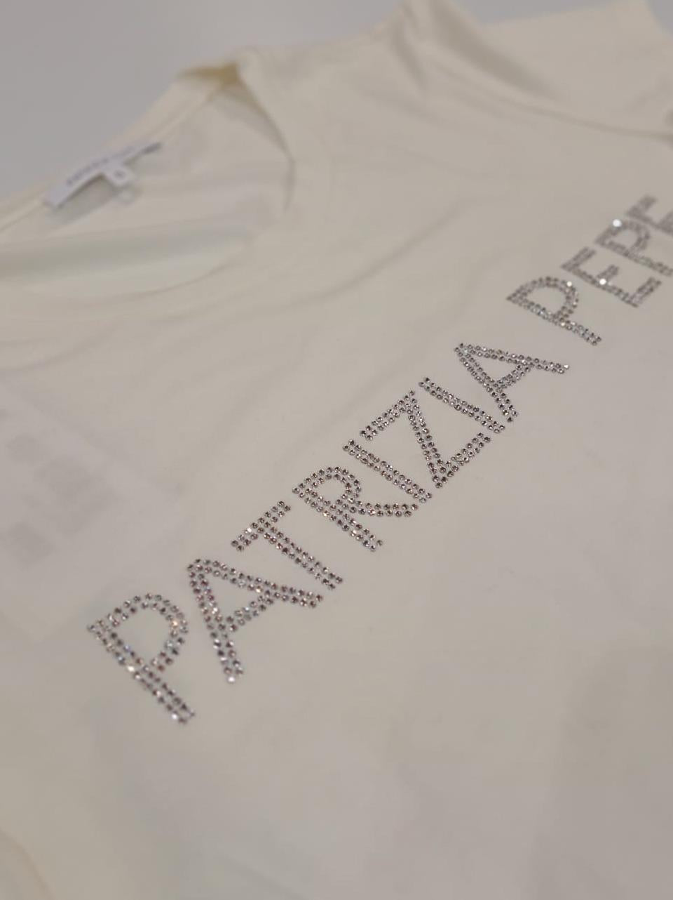 t shirt manica corta essential 8M1419 J013 W146 Patrizia pepe
