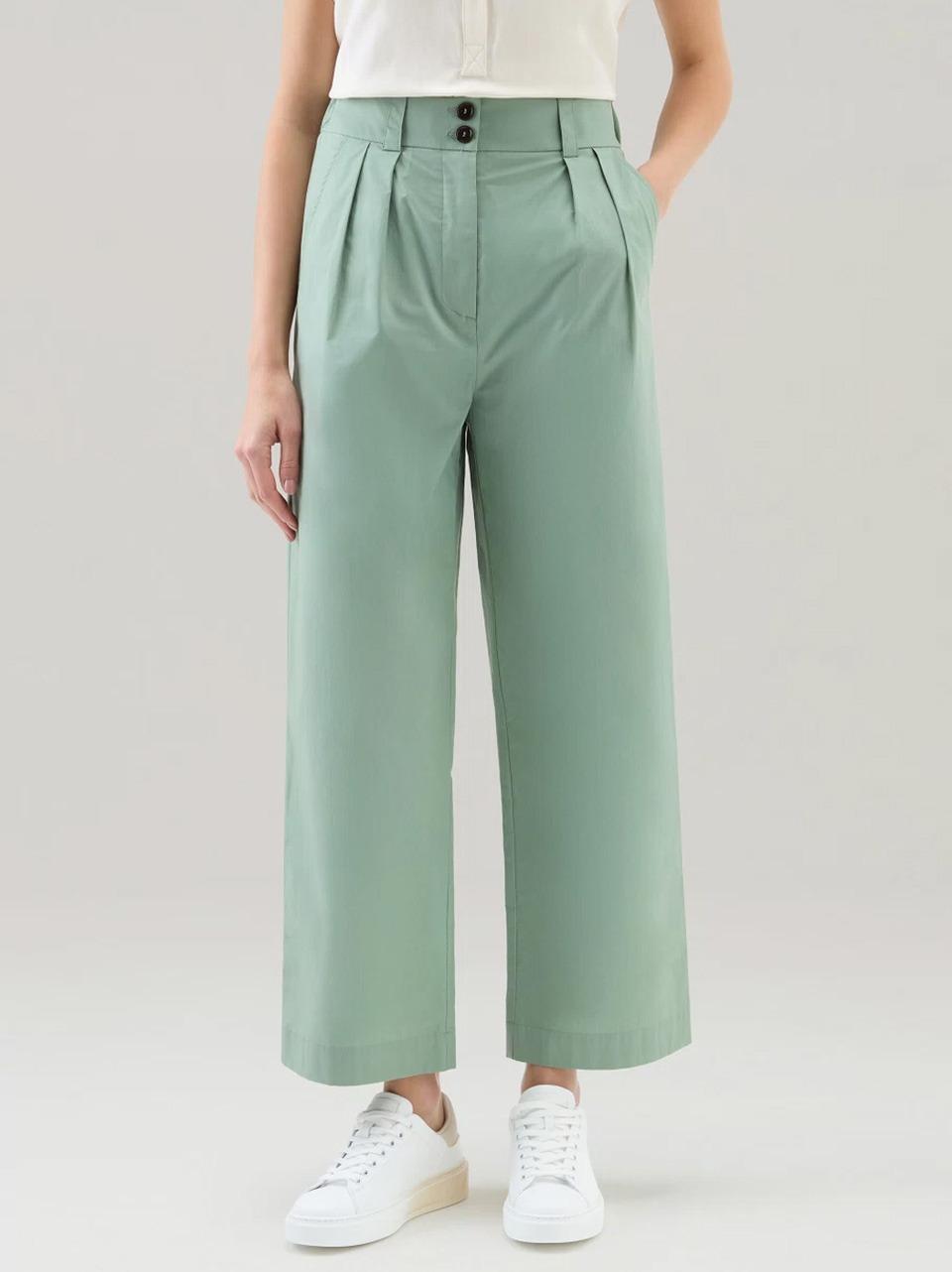 pantalone popeline WWTR0174FRUT S WOOLRICH