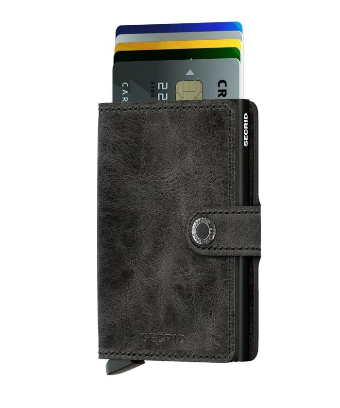 secrid mini vintage MINI MV-BLACK MV-BLACKBLACK SECRID