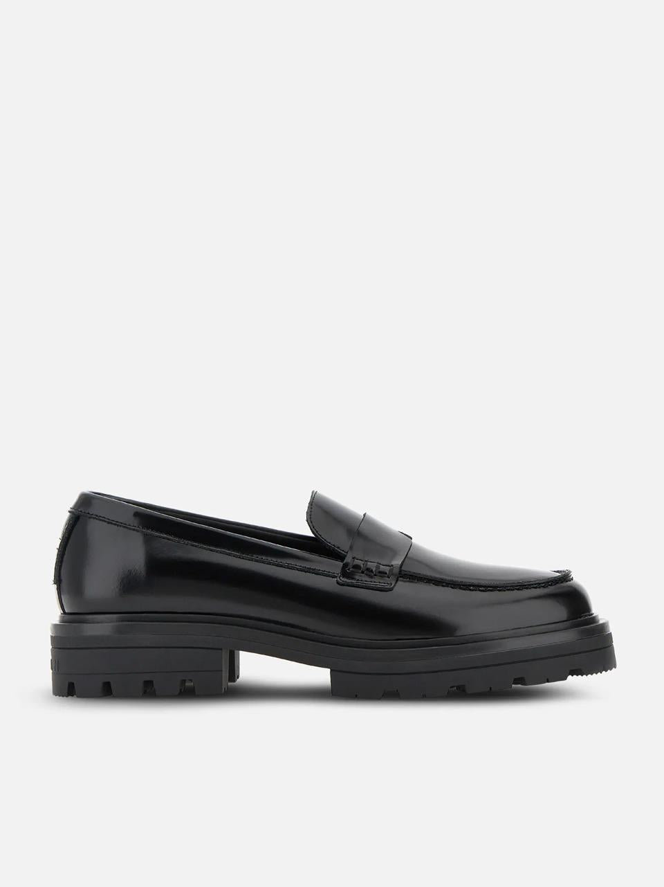 mocassino con passante HXM6730FM90SXGB999 NERO HOGAN