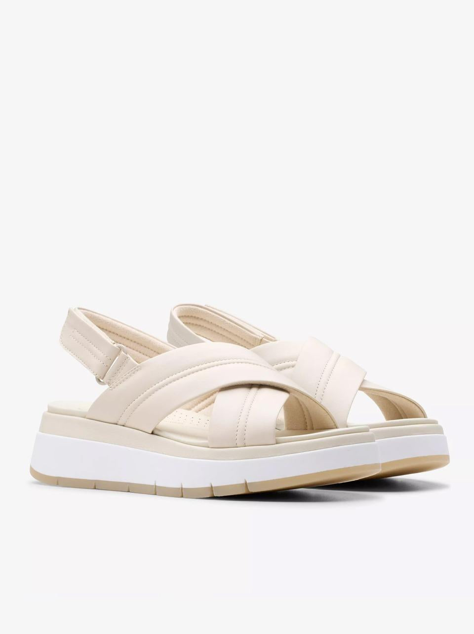 sandalo incrocio 181470 CREAM Clarks