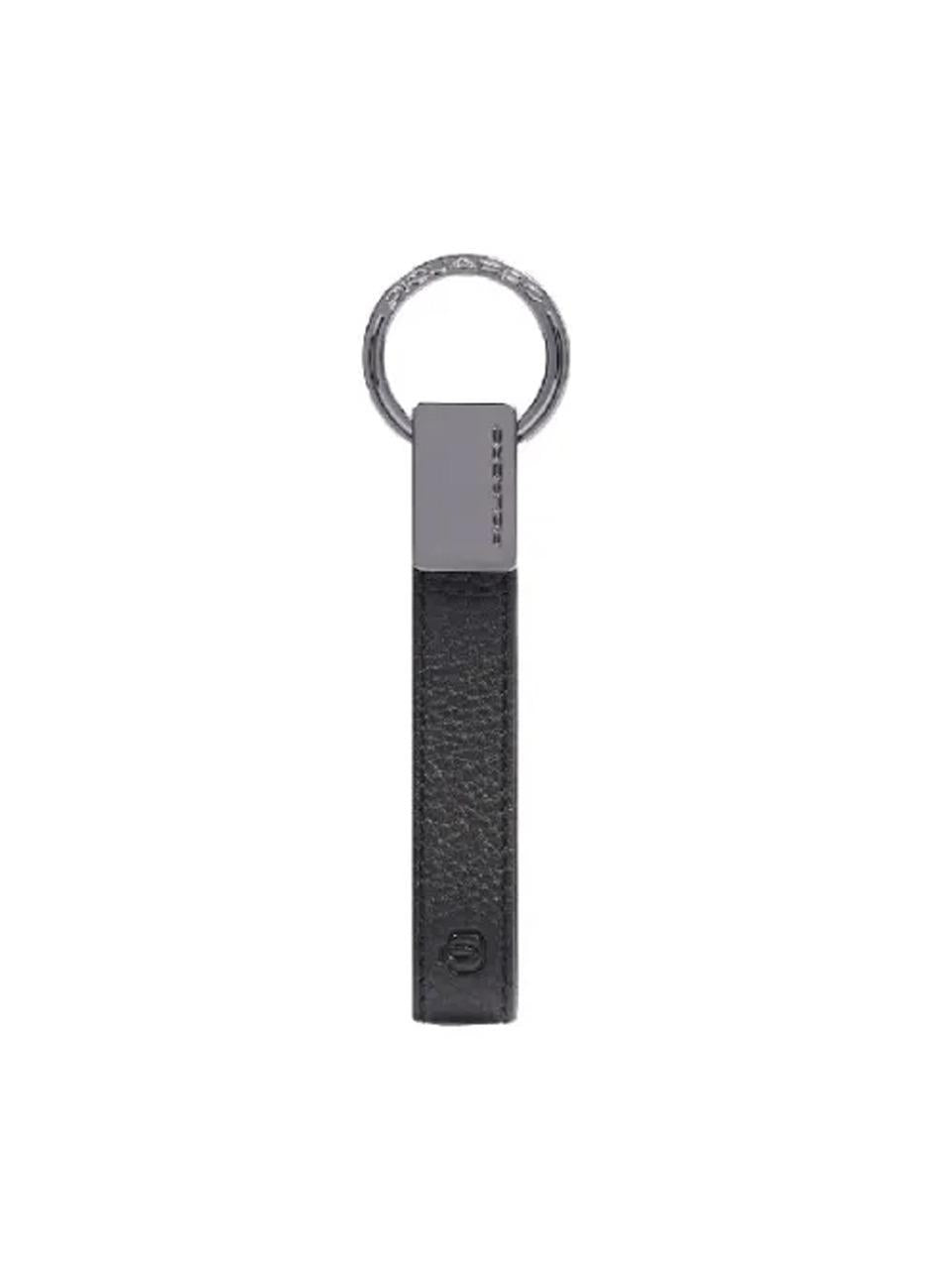 portachiavi con anello PC4855MOS NERO PIQUADRO