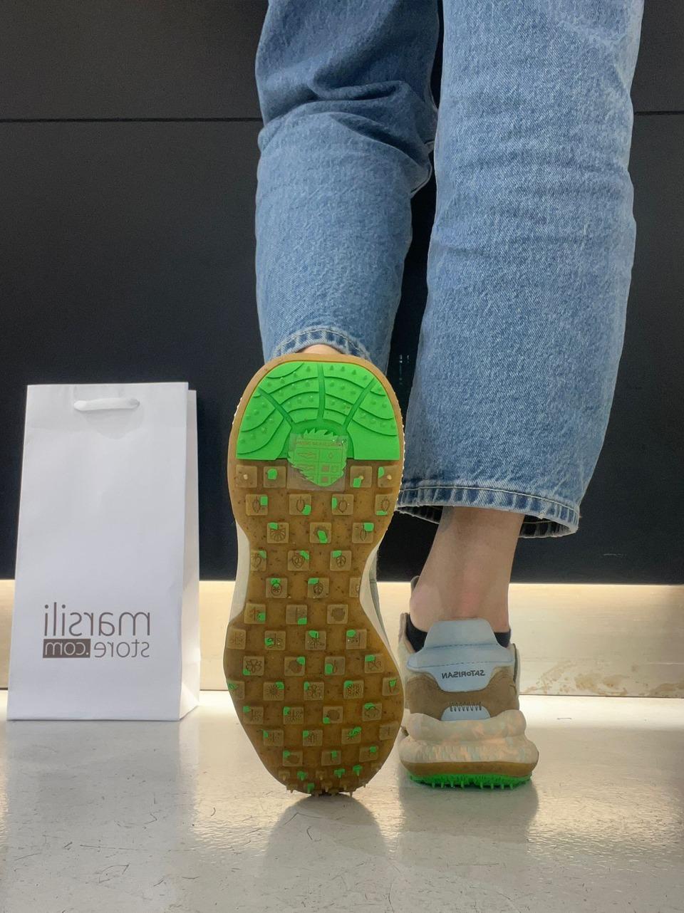 sneakers chacrona linen CHACRONA LINEN URBANITE GREEN SATORISAN