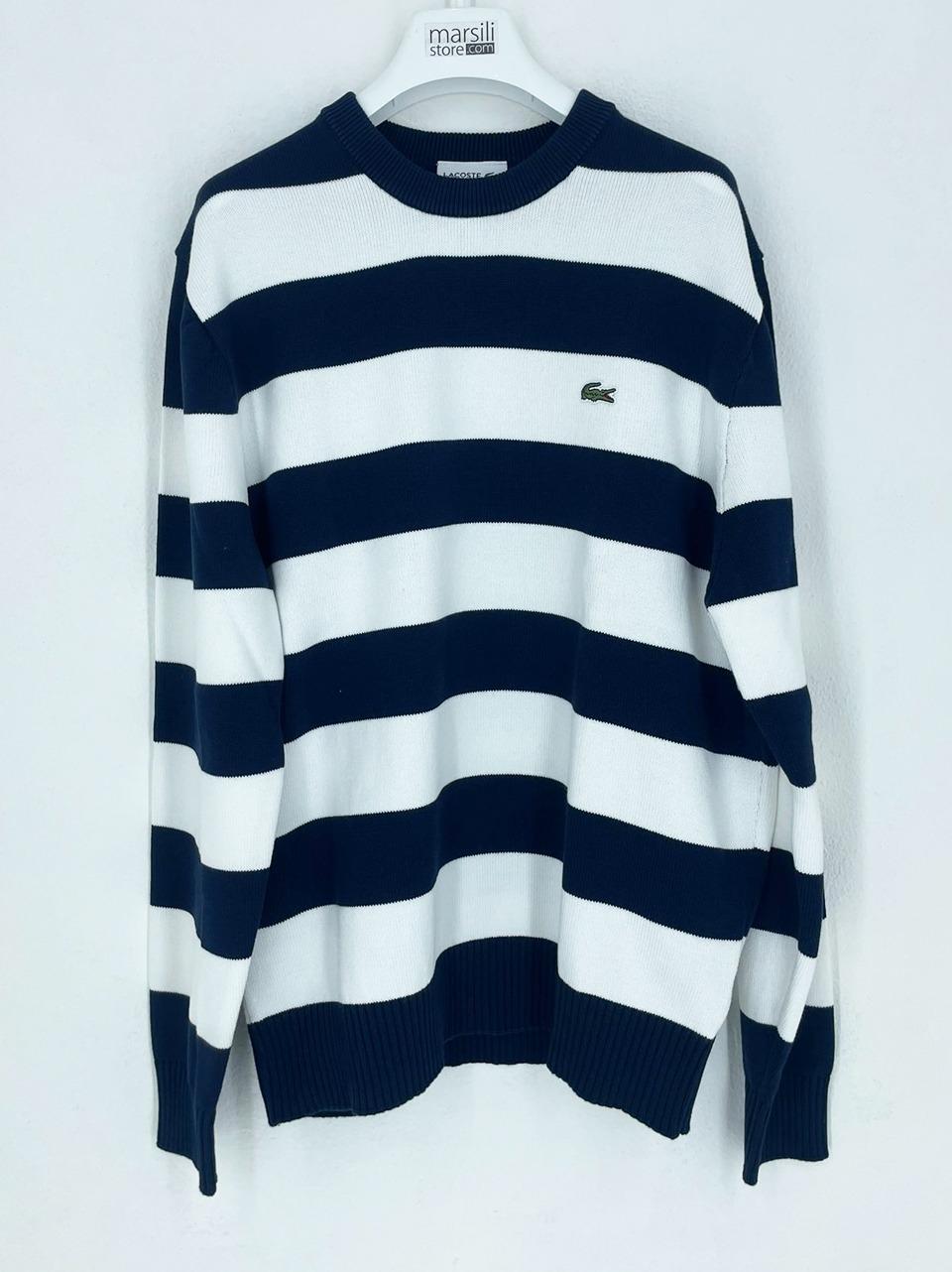 girocollo a righe AH0608 B LACOSTE