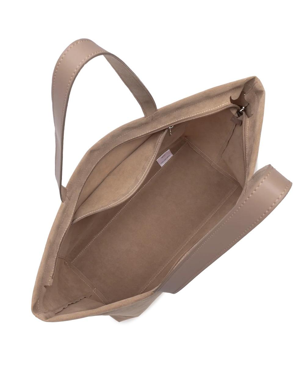 borsa shopping con zip 518063 BEIGE LANCASTER