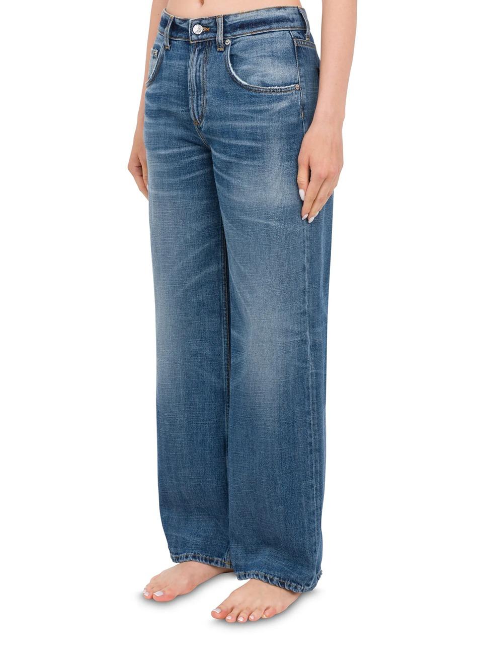 jeans gamba ampia baffato POP PD552 812 DEPARTMENT FIVE