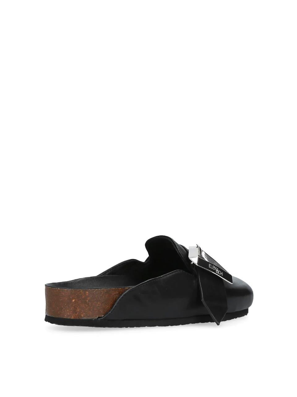 sabot con accessorio T92 NERO ELENA IACHI