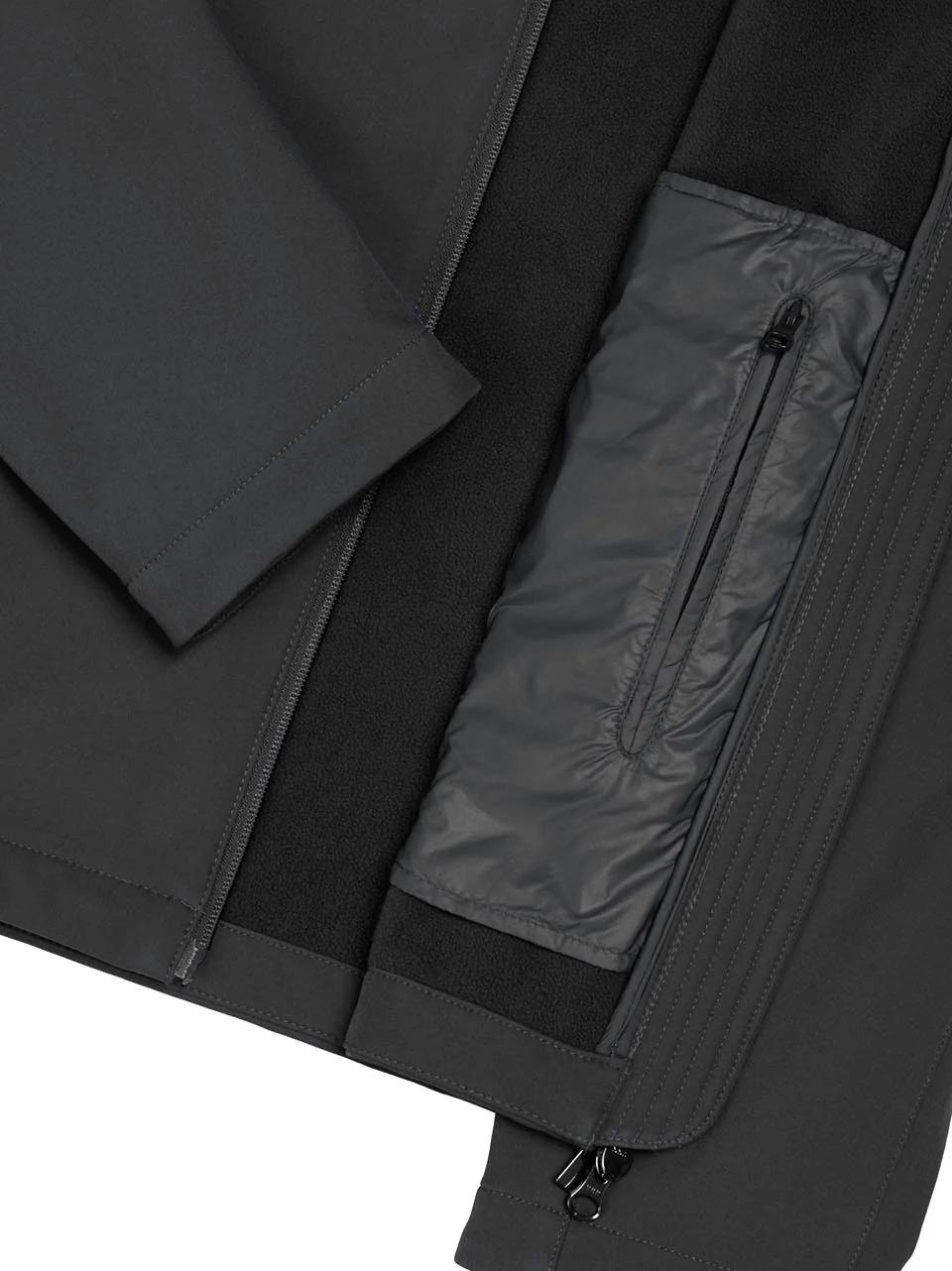 piumino soft shell interno pile 1130 6XZ N COLMAR