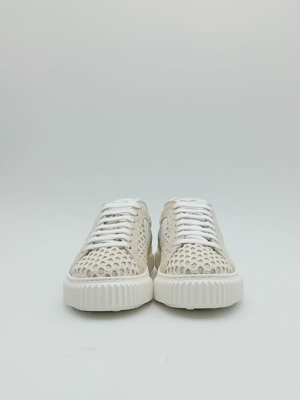 sneakers lipari LIPARI 0E07-2017542 CREAM\OFF WHITE VOILE BLANCHE