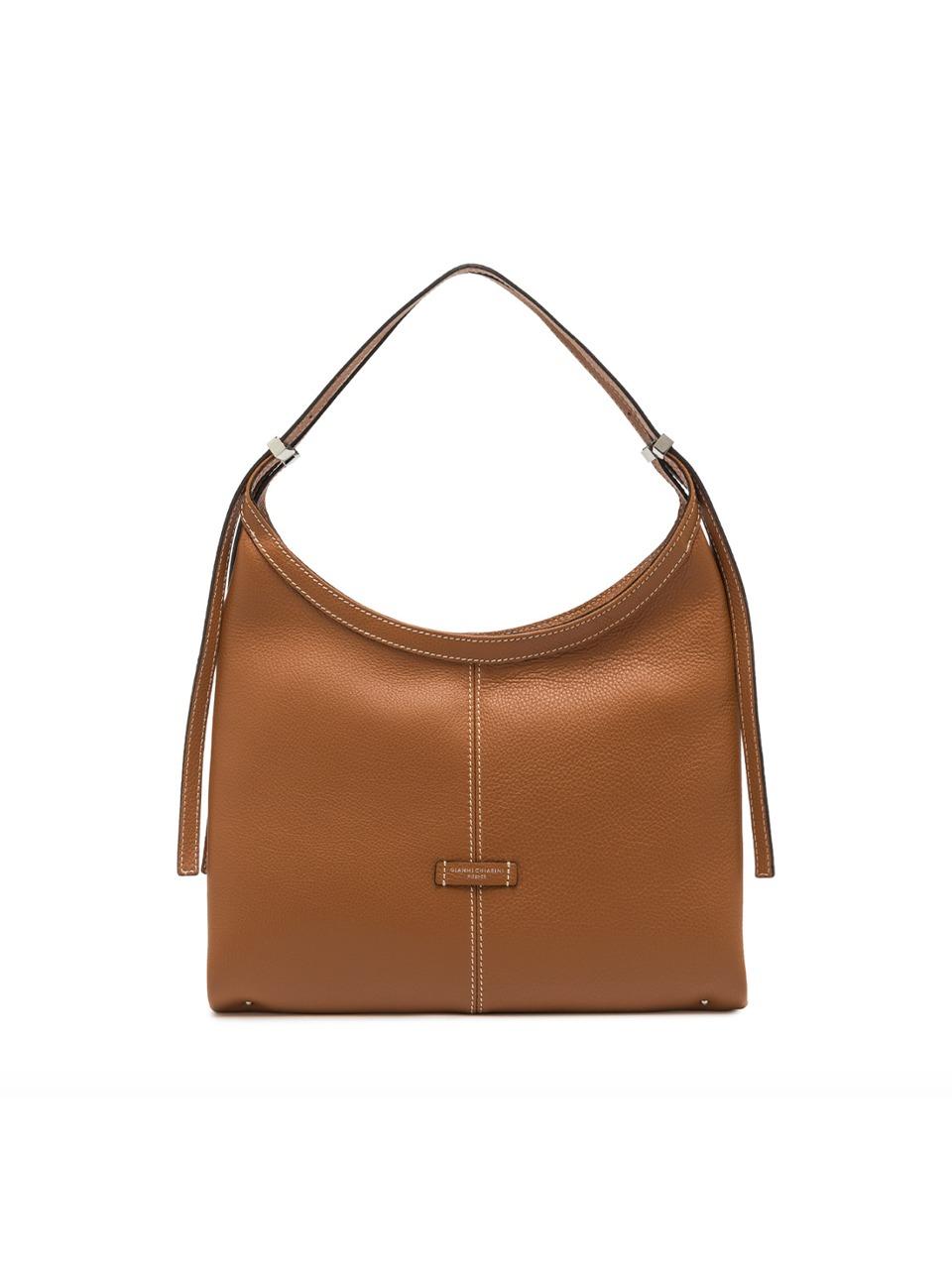 borsa a spalla norma piccola BS11320GRN CARAMELLO GIANNI CHIARINI
