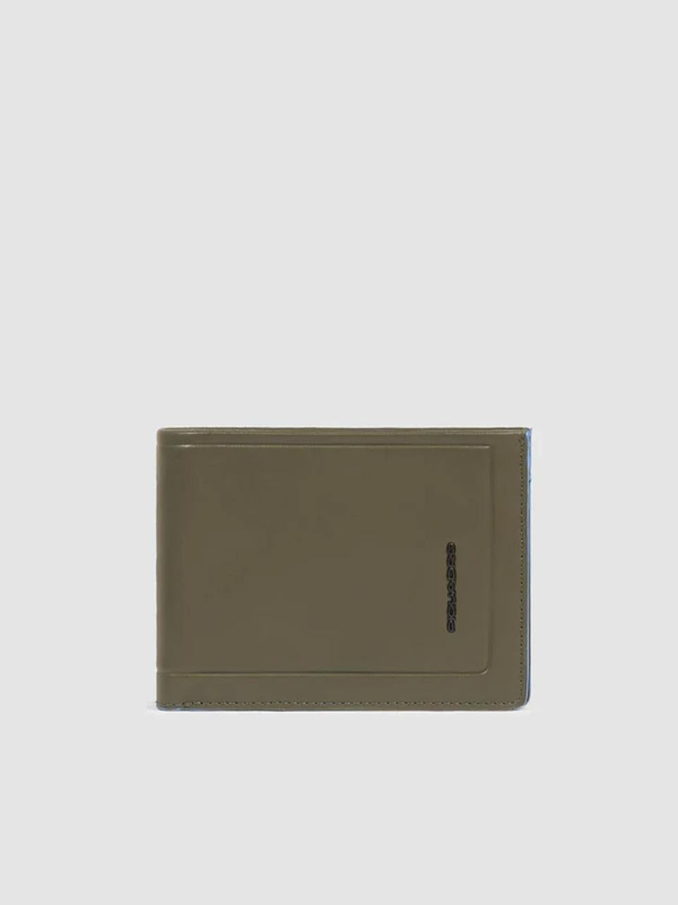portafogli con portamonete grande PU257S138 VERDE PIQUADRO