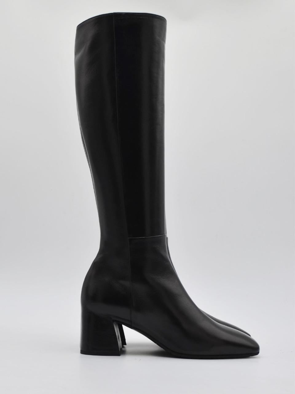 stivale tacco h 50mm T246 NERO MARA BINI