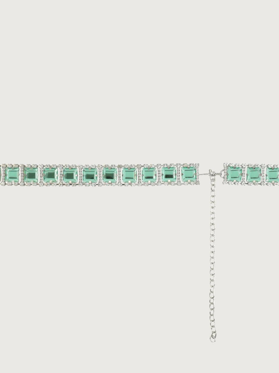 cintura crystal D10267 MENTA ORCIANI