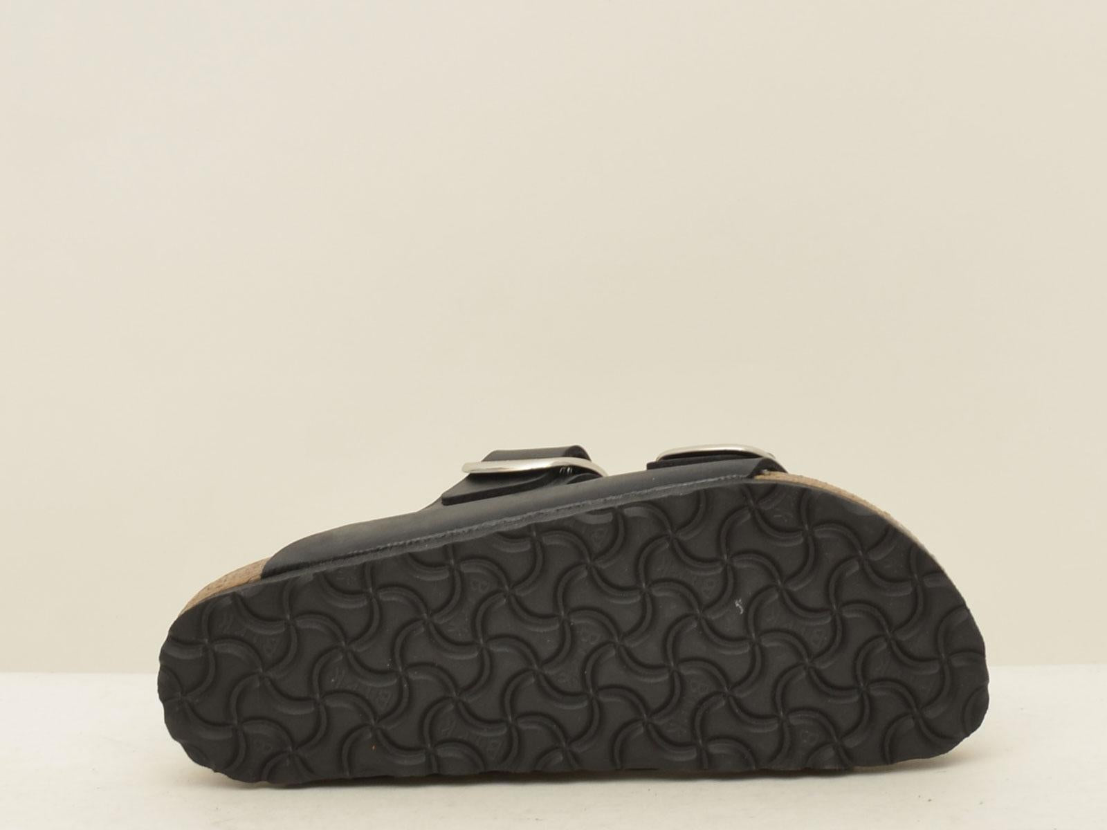 sabot arizona big buckle ARIZONA1011075 BLACK BIRKENSTOCK