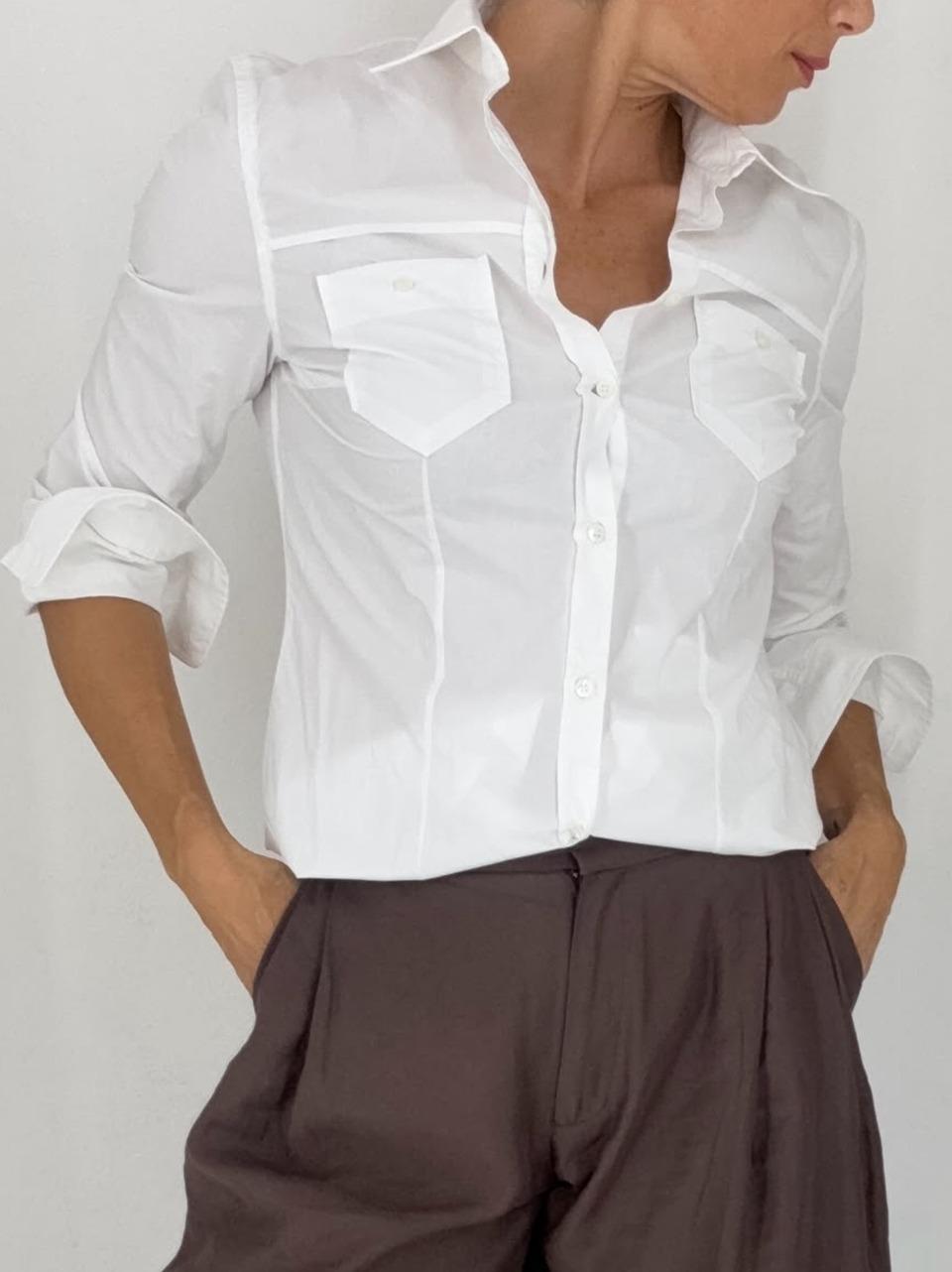 camicia in popeline LABEL POPELIN B DEPARTMENT FIVE